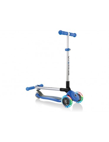 Globber - Scooter Primo Foldable Lights Sky Blue