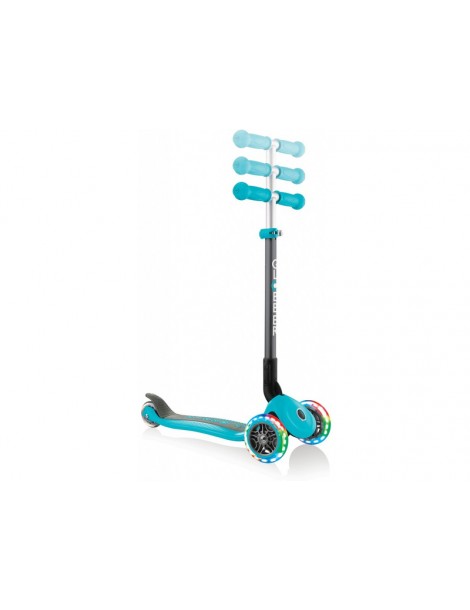 Globber - Scooter Primo Foldable Lights Sky Blue