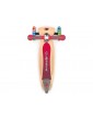 Globber - Scooter Primo Foldable Wood Lights Red