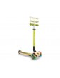 Globber - Scooter Primo Foldable Wood Lights Green