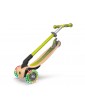 Globber - Scooter Primo Foldable Wood Lights Green