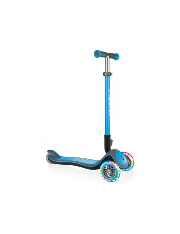 Globber - Scooter Elite Deluxe Lights Sky Blue