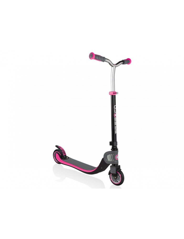 Globber - Scooter Flow 125 skládac Deep Pink