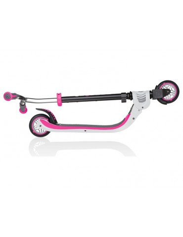 Globber - Scooter Flow 125 skládac Deep Pink