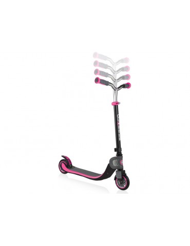 Globber - Scooter Flow 125 skládac Deep Pink