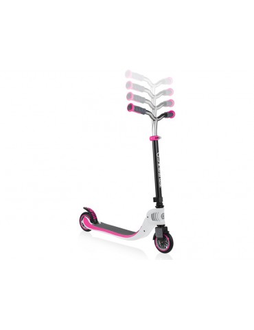 Globber - Scooter Flow 125 skládac Deep Pink