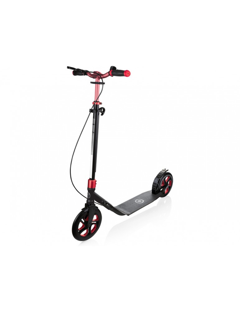 Globber - Scooter One NL 230 Ultimate Titanium / Ruby Red