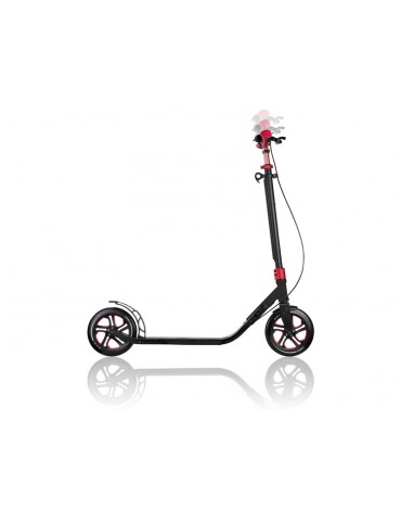 Globber - Scooter One NL 230 Ultimate Titanium / Ruby Red