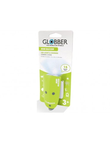 Globber - Mini Buzzer light with bell Black