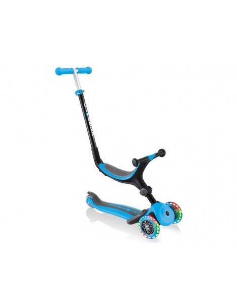 Globber - Scooter Go Up Plus Lights foldable Sky Blue