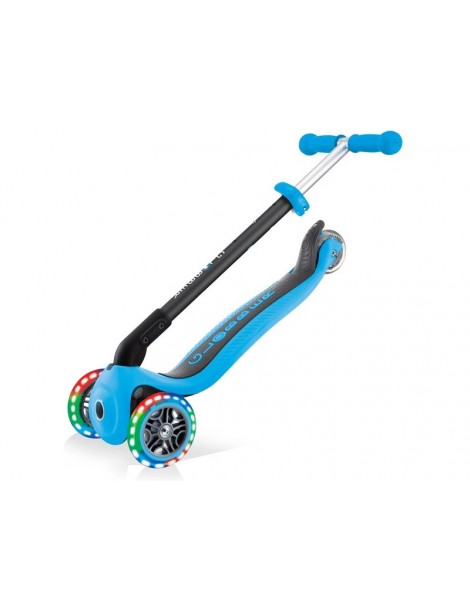 Globber - Scooter Go Up Plus Lights foldable Sky Blue