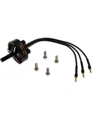 Hobbyzone Motor 2306-2250 w/Nut, Spacer, Bolts: AeroScout 1.1m