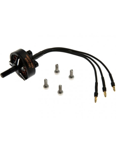 Hobbyzone Motor 2306-2250 w/Nut, Spacer, Bolts: AeroScout 1.1m