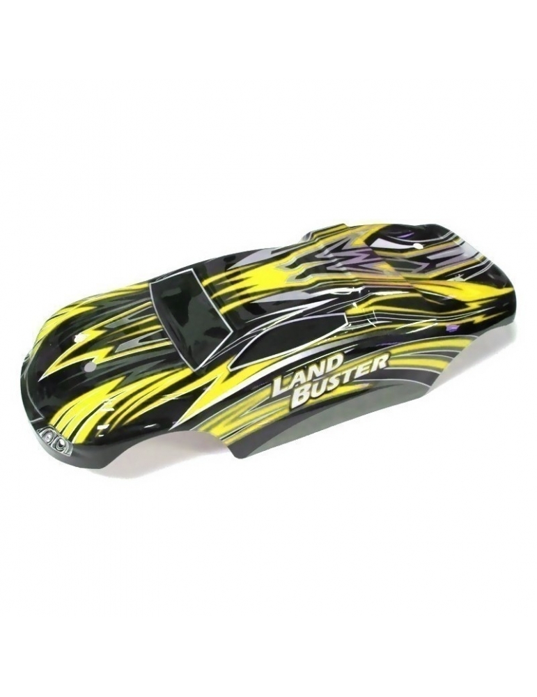 NQD Land Buster automodelio korpusas geltonas NQD Land Buster automodelio korpusas geltonas