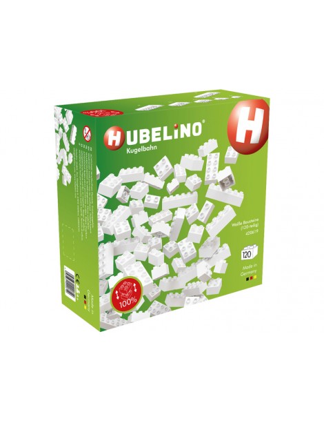 HUBELINO Ball track - dice white 120 pcs