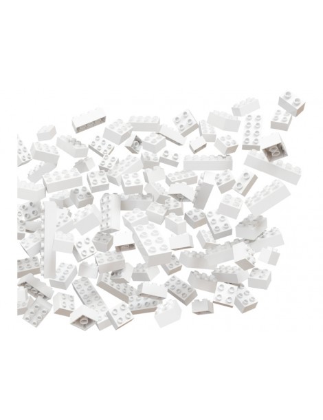 HUBELINO Ball track - dice white 120 pcs