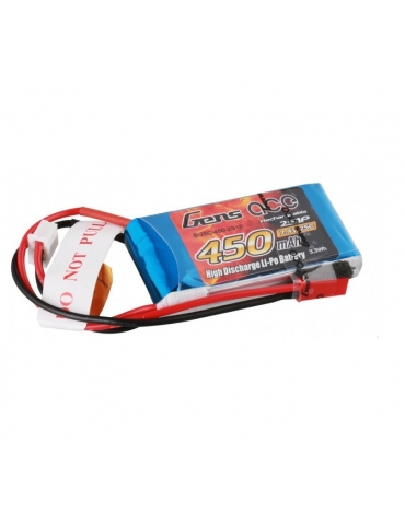 Gens Ace 450mAh 7.4V 25C akumuliatorius