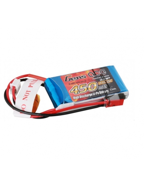 Gens Ace 450mAh 7.4V 25C akumuliatorius