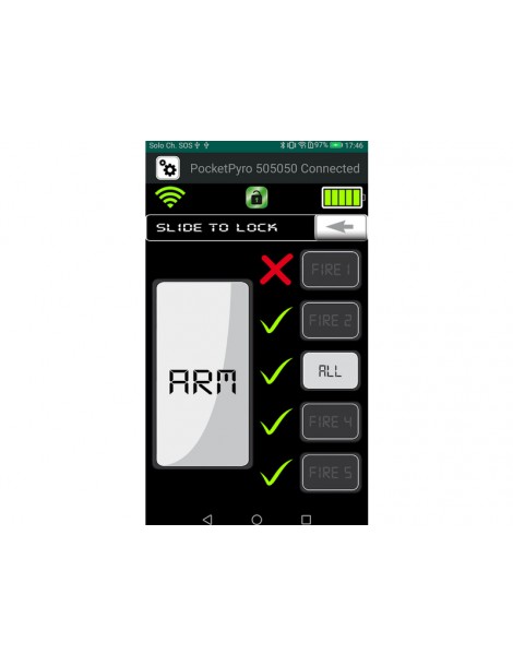 Klima Wifi remotized ingiter, 5-channels