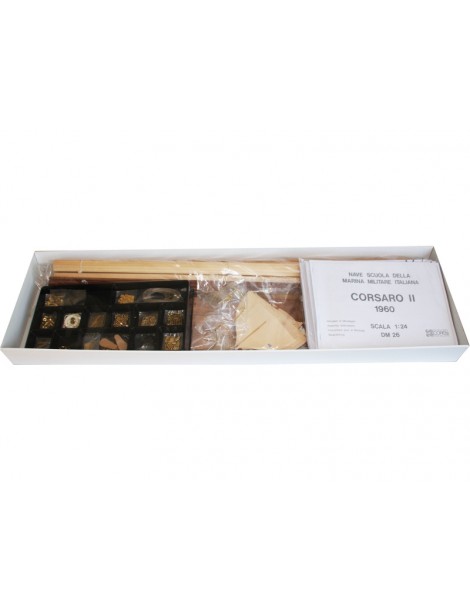 COREL Corsaro II sailing boat 1:24 kit