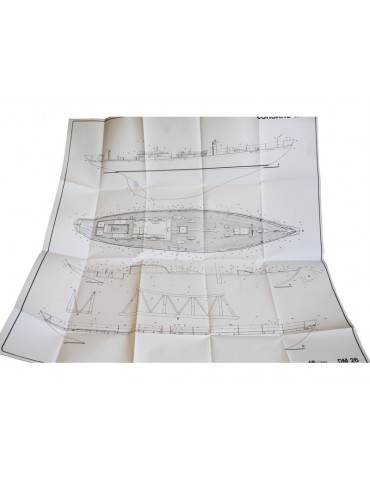 COREL Corsaro II sailing boat 1:24 kit
