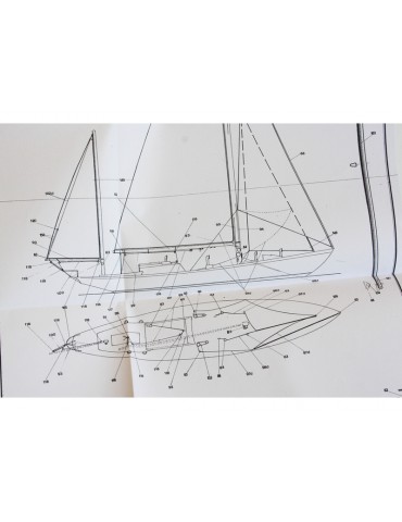 COREL Corsaro II sailing boat 1:24 kit