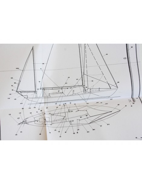 COREL Corsaro II sailing boat 1:24 kit