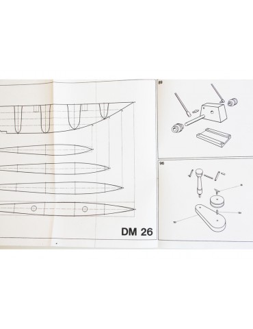 COREL Corsaro II sailing boat 1:24 kit