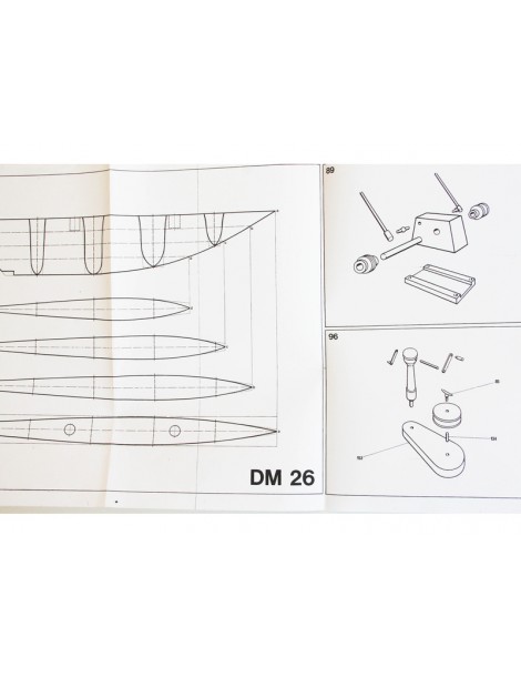 COREL Corsaro II sailing boat 1:24 kit