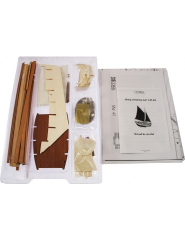 COREL Sloup fishing boat 1:25 kit