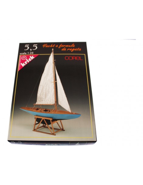 COREL S.I. 5.5m sailing boat 1:25 kit