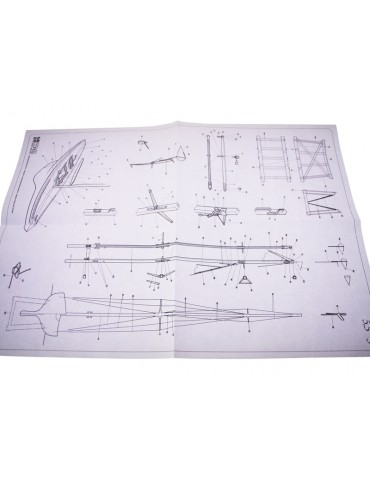 COREL S.I. 5.5m sailing boat 1:25 kit