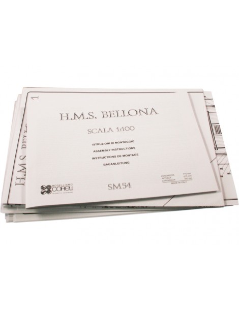 COREL H.M.S. Bellona 1760 1: 100 kit
