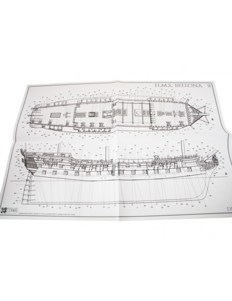 COREL H.M.S. Bellona 1760 1: 100 kit