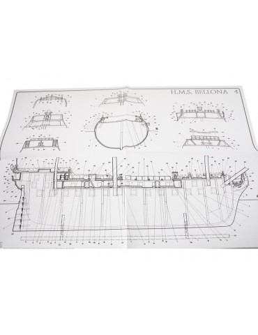 COREL H.M.S. Bellona 1760 1: 100 kit