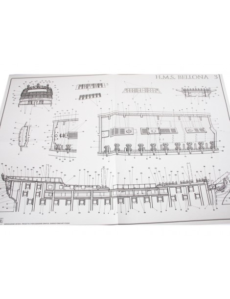 COREL H.M.S. Bellona 1760 1: 100 kit