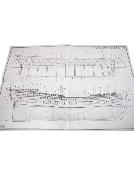 COREL H.M.S. Bellona 1760 1: 100 kit