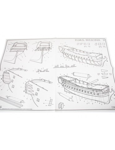 COREL H.M.S. Bellona 1760 1: 100 kit