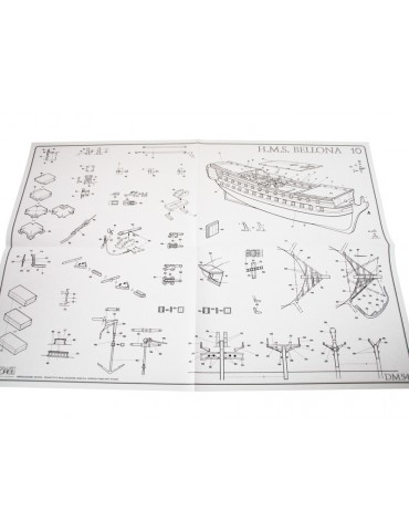 COREL H.M.S. Bellona 1760 1: 100 kit