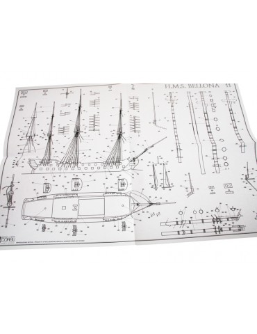 COREL H.M.S. Bellona 1760 1: 100 kit