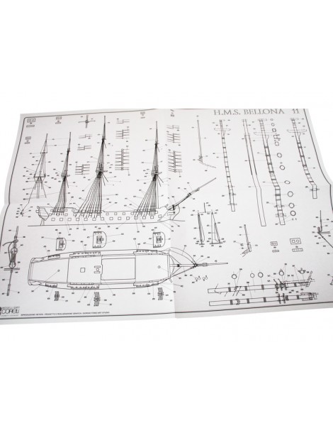 COREL H.M.S. Bellona 1760 1: 100 kit