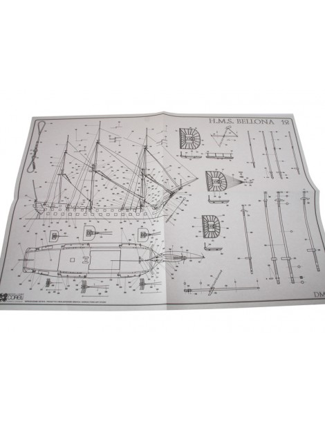 COREL H.M.S. Bellona 1760 1: 100 kit
