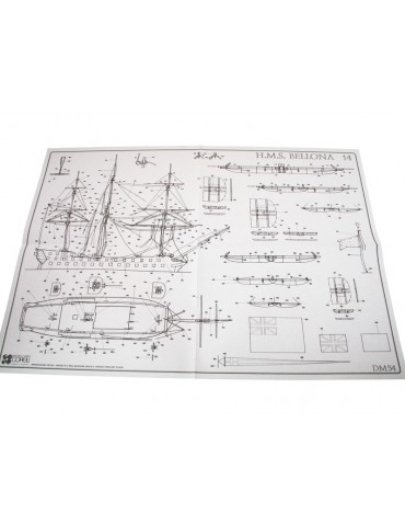 COREL H.M.S. Bellona 1760 1: 100 kit