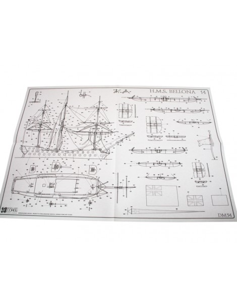 COREL H.M.S. Bellona 1760 1: 100 kit
