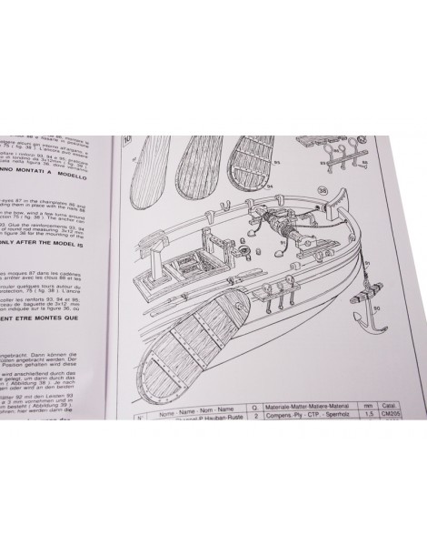 COREL Leida fishing boat 1:64 kit