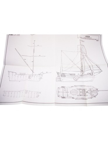 COREL Leida fishing boat 1:64 kit