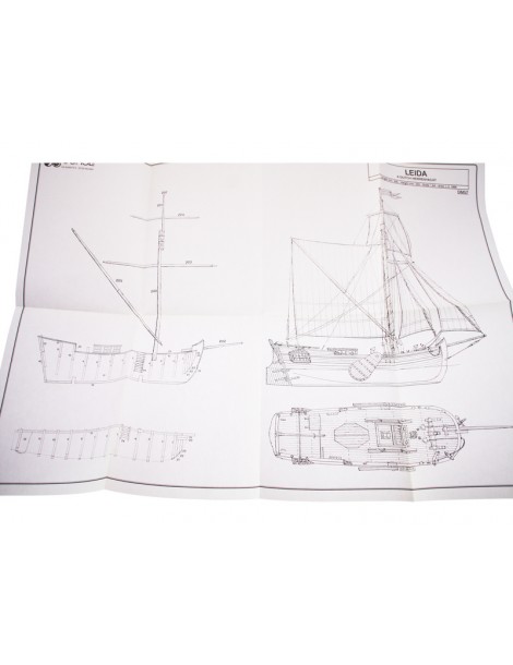 COREL Leida fishing boat 1:64 kit