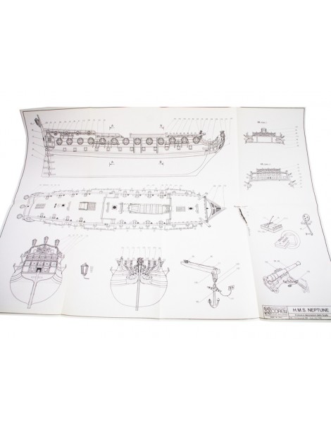 COREL H.M.S. Neptune 1:90 kit