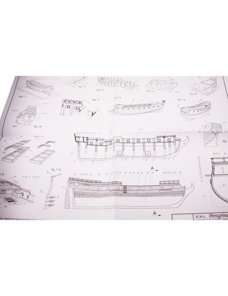 COREL H.M.S. Peregrine 1749 1:96 kit