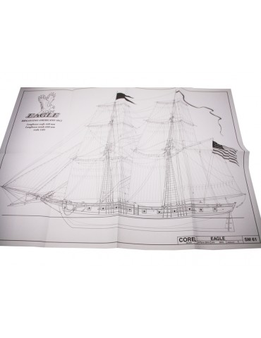 COREL Eagle Brig 1812 1:85 kit